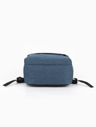 Рюкзак школьный, 1 отделение, 4 кармана, 30×12×43 см, синий  (артикул 10961148)  большой выбор товаров оптом и в розницу по низким ценам с доставкой