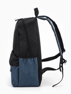 Рюкзак школьный, 1 отделение, 4 кармана, 30×12×43 см, синий  (артикул 10961148)  большой выбор товаров оптом и в розницу по низким ценам с доставкой