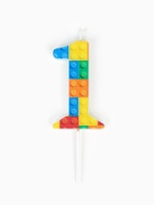 Свеча для торта «Лего» цифра 1  (артикул 10967715)  большой выбор товаров оптом и в розницу по низким ценам с доставкой