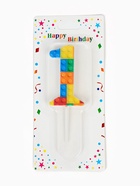 Свеча для торта «Лего» цифра 1  (артикул 10967715)  большой выбор товаров оптом и в розницу по низким ценам с доставкой