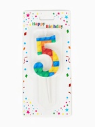 Свеча для торта «Лего» цифра 5  (артикул 10967719)  большой выбор товаров оптом и в розницу по низким ценам с доставкой