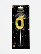 Свеча для торта «Корона» цифра 0 - Фото 3