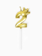Свеча для торта «Корона» цифра 2 - Фото 2