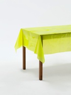 Скатерть одноразовая 137×183 см, флюорисцентная, жёлтая - Фото 2