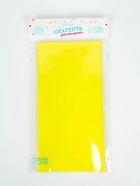 Скатерть одноразовая 137×183 см, флюорисцентная, жёлтая - Фото 4