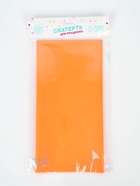 Скатерть одноразовая 137×183 см, флюорисцентная, оранжевая - Фото 4