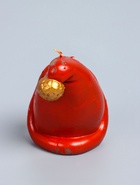 УЦЕНКА Свеча декоративная «Гномик с ножками», 9×7.1×7.3 см, золото - Фото 5