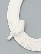 УЦЕНКА Фоторамка "Овальная с птичками" белая - Фото 3