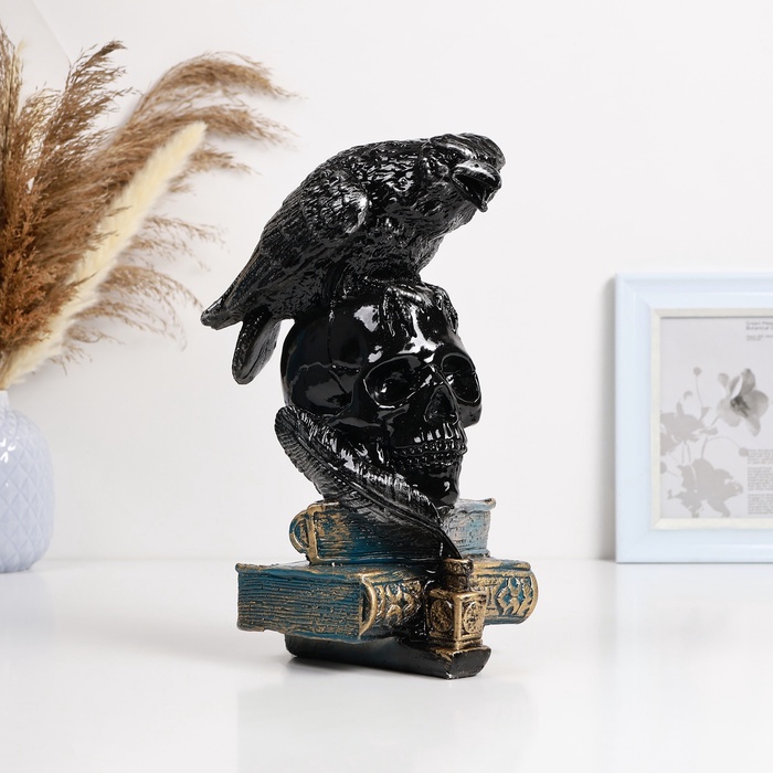 УЦЕНКА Копилка «Ворон на черепе» - Фото 1