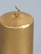 УЦЕНКА Свеча-столбик новогодняя 100×50 см, цв. золотой - Фото 8