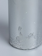 УЦЕНКА Свеча-столбик новогодняя 100×50 см, цв. серебряный - Фото 3