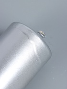 УЦЕНКА Свеча-столбик новогодняя 100×50 см, цв. серебряный - Фото 5