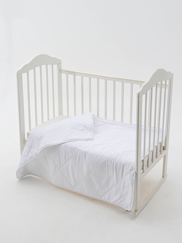 Одеяло АДАМАС Детское 110х140 см, синтепон 150 гр/м2, микрофибра 100 гр/м2, пакет