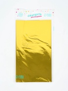 Скатерть одноразовая «Золото», фольга, 137×183 см - Фото 3