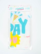 Скатерть одноразовая «С днем рождения», 137×183 см - Фото 3