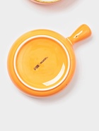 УЦЕНКА Набор кокотниц Magistro «Церера», 2 шт., 500 мл, d=15 см, фарфор, оранжевый - Фото 5