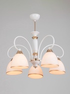 УЦЕНКА Люстра «Сампи» 3хЕ27 40 Вт белый 59×59×53 см BayerLux - Фото 2