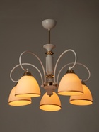 УЦЕНКА Люстра «Сампи» 3хЕ27 40 Вт белый 59×59×53 см BayerLux - Фото 3