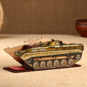 УЦЕНКА Чайный домик «БМП» с чаем 24×9×7.5 11007679