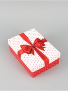 Коробка подарочная складная «Бант», 21×15×7 см  (артикул 10975516)  большой выбор товаров оптом и в розницу по низким ценам с доставкой