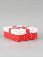 Коробка подарочная складная «Бант», 21×15×7 см  (артикул 10975516)  большой выбор товаров оптом и в розницу по низким ценам с доставкой