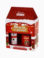 УЦЕНКА Новогодний подарочный набор косметики «Тепла и уюта»: гель для душа 110 мл и крем для рук 30 мл, URAL LAB - Фото 2