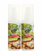 Спрей от комаров SAFEX Kids, 2 штуки - Фото 1