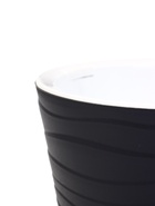 Кашпо для цветов «Валенсия», 2 л, d=15.6 см, h=15.7 см, пластиковое, со вставкой, цвет антрацит - Фото 2