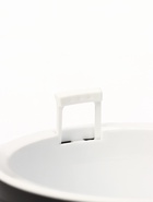 Кашпо для цветов «Валенсия», 2 л, d=15.6 см, h=15.7 см, пластиковое, со вставкой, цвет антрацит - Фото 3