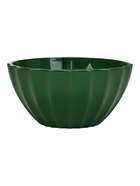 Кашпо для цветов «Ракушка», 3.4 л, d=25 см, h=12 см, пластиковое, со вставкой, цвет малахит  (артикул 10994492)  большой выбор товаров оптом и в розницу по низким ценам с доставкой