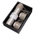 УЦЕНКА Набор «Мастер К»: термос 500 мл и 3 кружки 160 мл, сохраняет тепло 12 ч, нержавеющая сталь - Фото 4