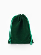 Набор мешочков бархатных 50 шт. 10×12×0.1 см, зелёный  (артикул 10963597)  большой выбор товаров оптом и в розницу по низким ценам с доставкой