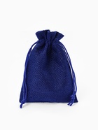 Набор мешочков подарочных 50 шт. «Льняной» 9×12×0.1 см, синий  (артикул 10963598)  большой выбор товаров оптом и в розницу по низким ценам с доставкой