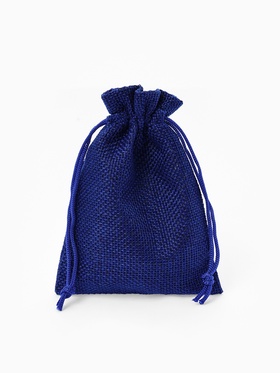 Набор мешочков подарочных 50 шт. «Льняной» 9×12×0.1 см, синий  (артикул 10963598)  большой выбор товаров оптом и в розницу по низким ценам с доставкой