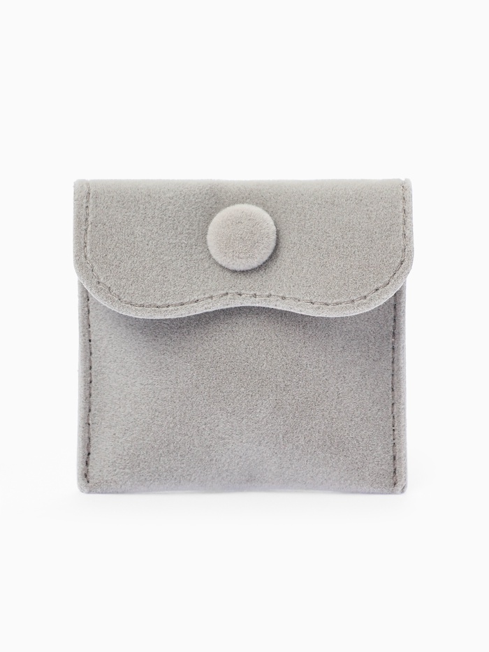 Набор конвертиков для украшений 10 шт., 7×7 см, серый - Фото 1