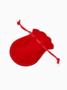 Набор мешочков бархатных 100 шт., 7×9 см, красный  (артикул 10973265)  большой выбор товаров оптом и в розницу по низким ценам с доставкой