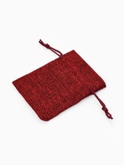 Набор мешочков подарочных 50 шт. «Льняной» 7×9 см, бордовый  (артикул 10973266)  большой выбор товаров оптом и в розницу по низким ценам с доставкой