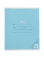 Тетрадь 24 листов в клетку КПК «Пастель», 5 В МИКС  (артикул 10991557)  большой выбор товаров оптом и в розницу по низким ценам с доставкой