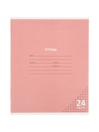 Тетрадь 24 листов в клетку КПК «Пастель», 5 В МИКС - Фото 6