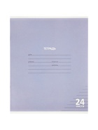 Тетрадь 24 листов в линейку КПК «Пастель», 5 В МИКС - Фото 3