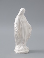 УЦЕНКА Фигура «Дева Мария» белая 23 см - Фото 3