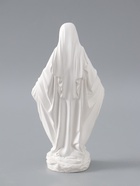 УЦЕНКА Фигура «Дева Мария» белая 23 см - Фото 4