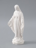 УЦЕНКА Фигура «Дева Мария» белая 23 см - Фото 5