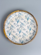 УЦЕНКА Блюдо «Синие птицы» дерево манго 25×25×4.5 см - Фото 3