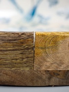 УЦЕНКА Блюдо «Синие птицы» дерево манго 25×25×4.5 см - Фото 9