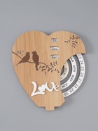 УЦЕНКА Сувенир дерево настольный календарь «Две птички на сердце» 3.7×18×19.5 см - Фото 2