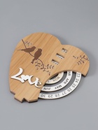 УЦЕНКА Сувенир дерево настольный календарь «Две птички на сердце» 3.7×18×19.5 см - Фото 3