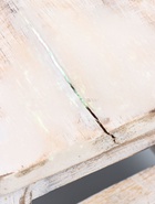 УЦЕНКА Табурет 21×21×18 см, дерево албезия, белый - Фото 3