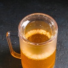 УЦЕНКА Пивная кружка, 380 мл, охлаждающая, пластик, прозрачная - Фото 12