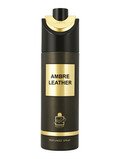 Дезодорант парфюмированный Milestone AMBRE LEATHER unisex, 200 мл